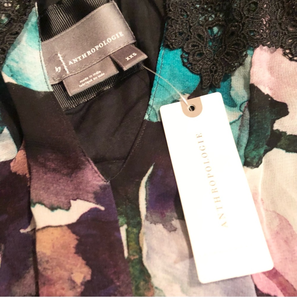 Anthropologie Flutter-Sleeve Dress - Picture 6 of 7